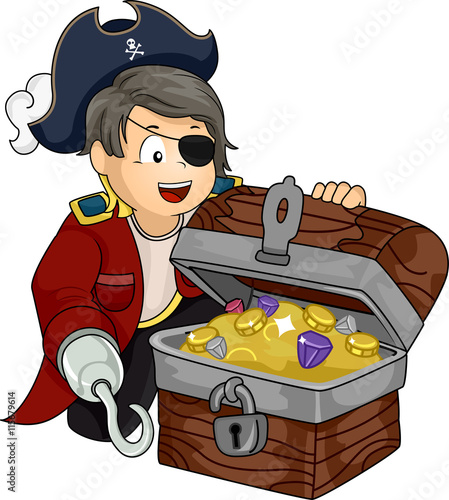Kid Boy Treasure Pirate
