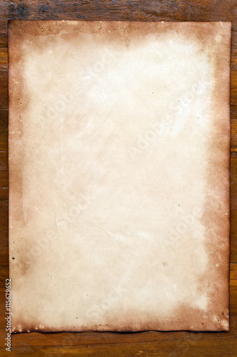 old papers texture on wooden background 