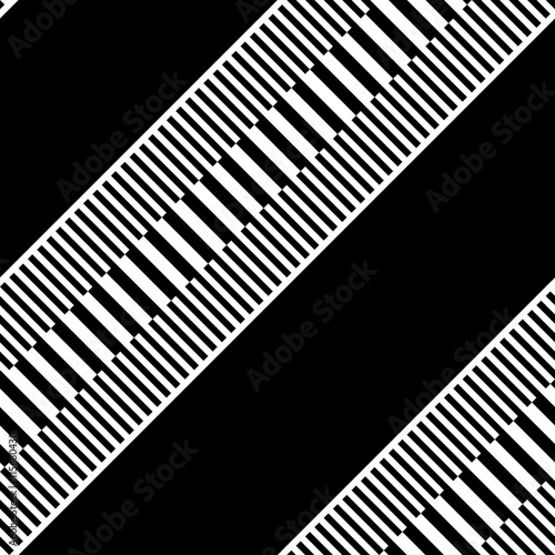 Seamless Diagonal Stripe Pattern