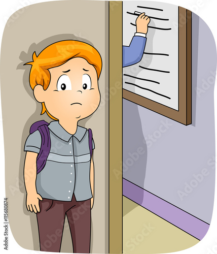 Kid Boy Standing Outside Late
