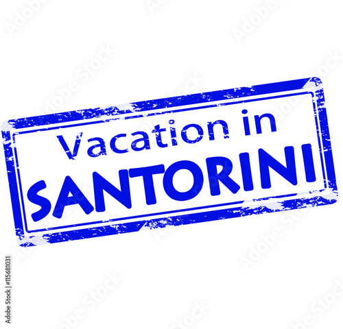 Vacation in Santorini