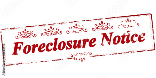 Forclosure notice