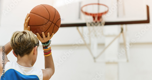 Coach Athlete Basketball Bounce Sport Concept