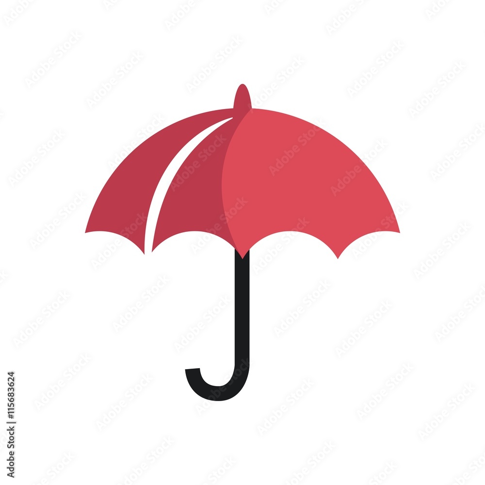 Umbrella logo symbol rainy season vector Umbrella logo symbol rainy season vector