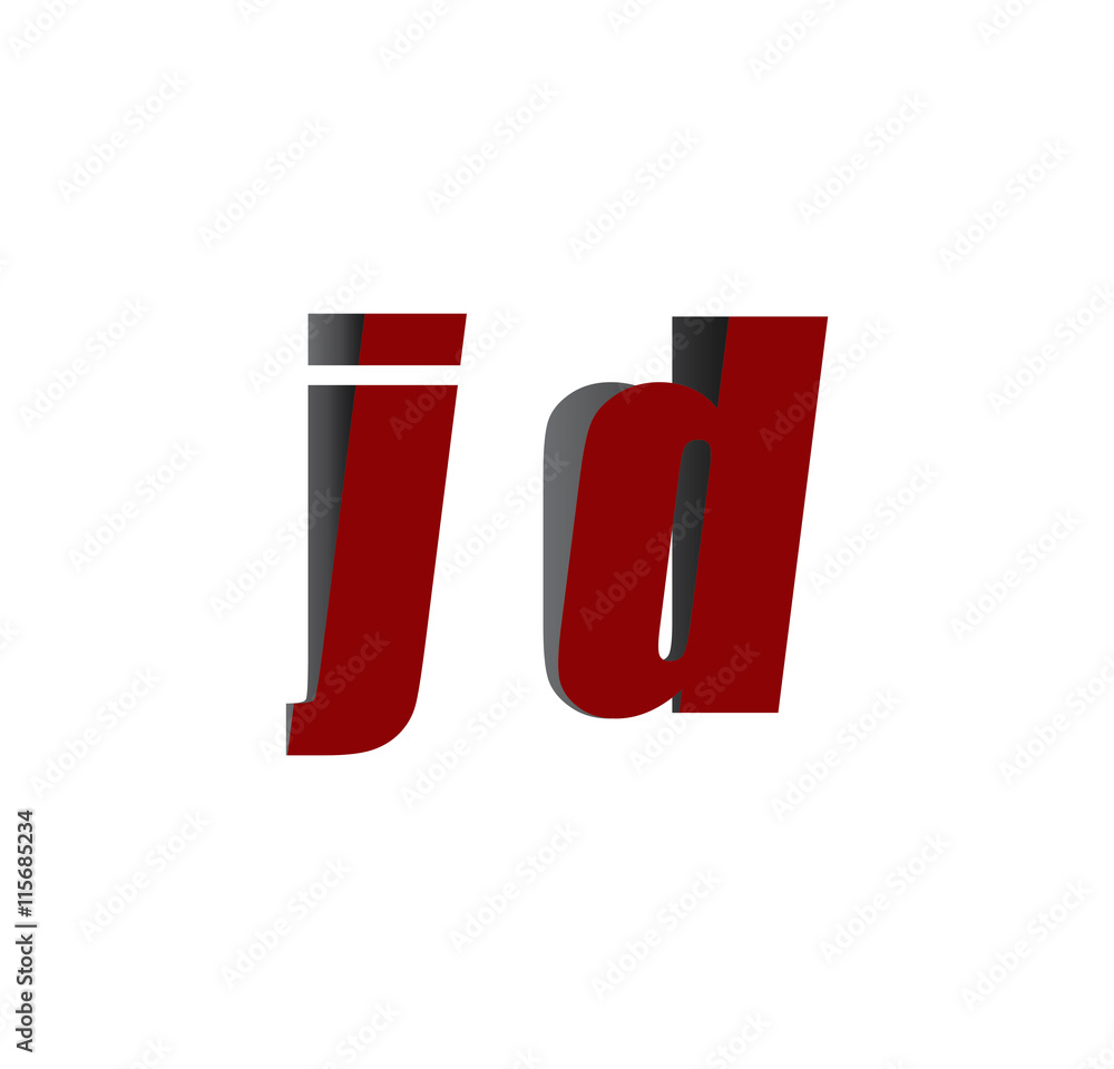 jd logo initial red and shadow jd logo initial red and shadow