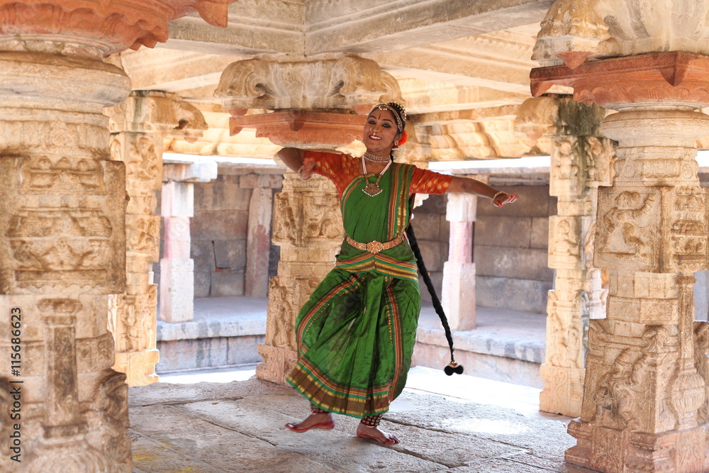 kuchipudi is one of the classical dance forms of india,from the state of andhra pradesh.here the dancer performing at bhoganadeeswara temple near bangalore,famous for sculptures kuchipudi is one of the classical dance forms of india,from the state of andhra pradesh.here the dancer performing at bhoganadeeswara temple near bangalore,famous for sculptures
