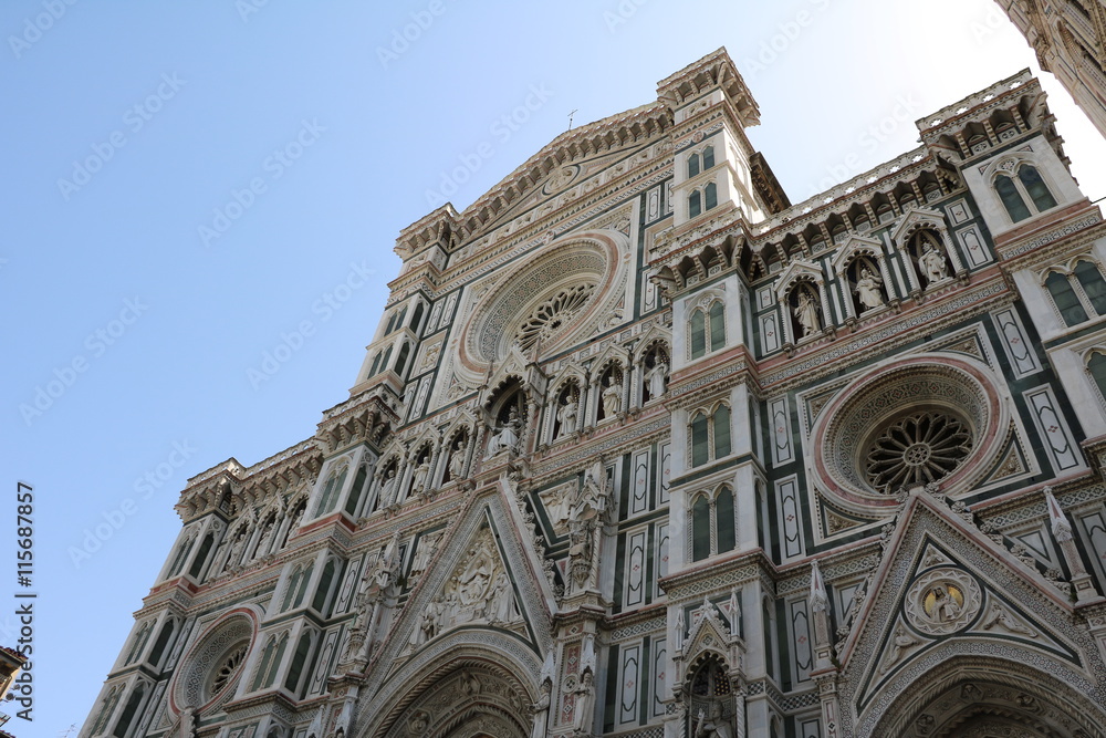 Cathedral of Santa Maria del Fiore in Florence, Tuscany Italy 