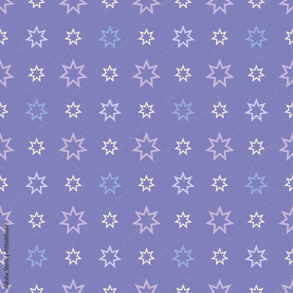 Seamless decorative vector background with stars. Print. Cloth design, wallpaper. Seamless decorative vector background with stars. Print. Cloth design, wallpaper.
