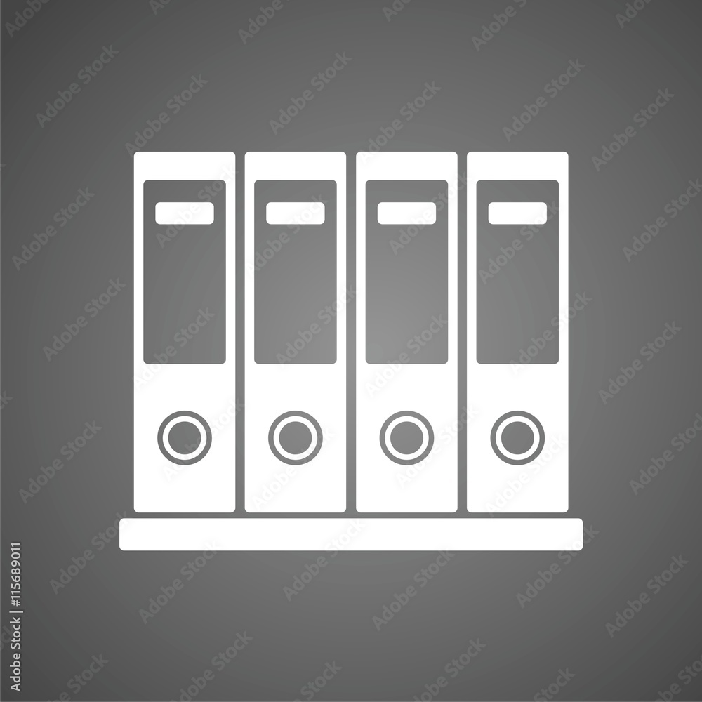 Binders Icon Vector, Archive folders vector icon Binders Icon Vector, Archive folders vector icon