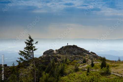 Bayerischer Wald auf dem großen Arber