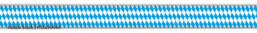 Oktoberfest - Bayerisches Rautenmuster als Band für einen Header