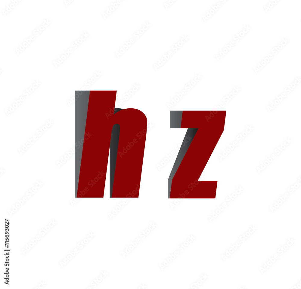 hz logo initial red and shadow hz logo initial red and shadow