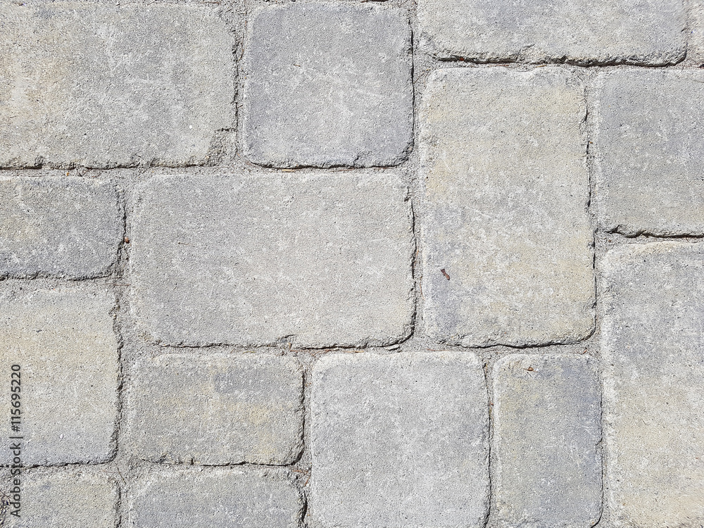 Stone pavement background Stone pavement background