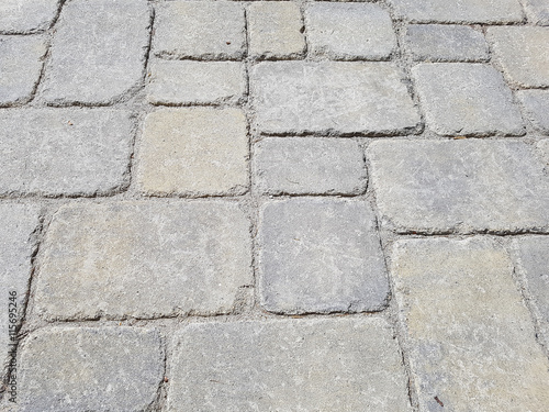 Stone pavement background