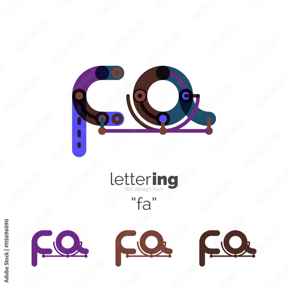 Letters logo icon Letters logo icon