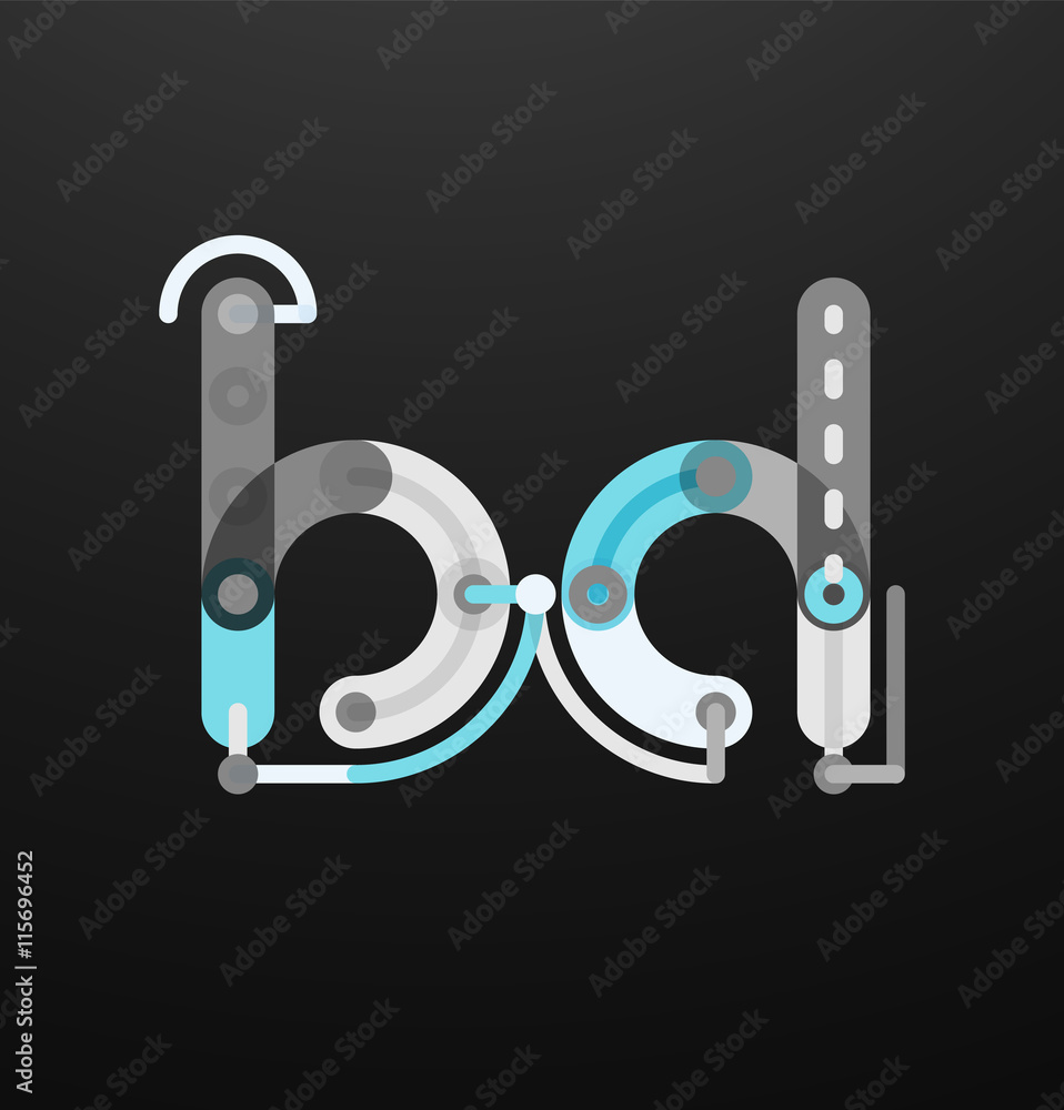 Company branding logo of initial letters Company branding logo of initial letters