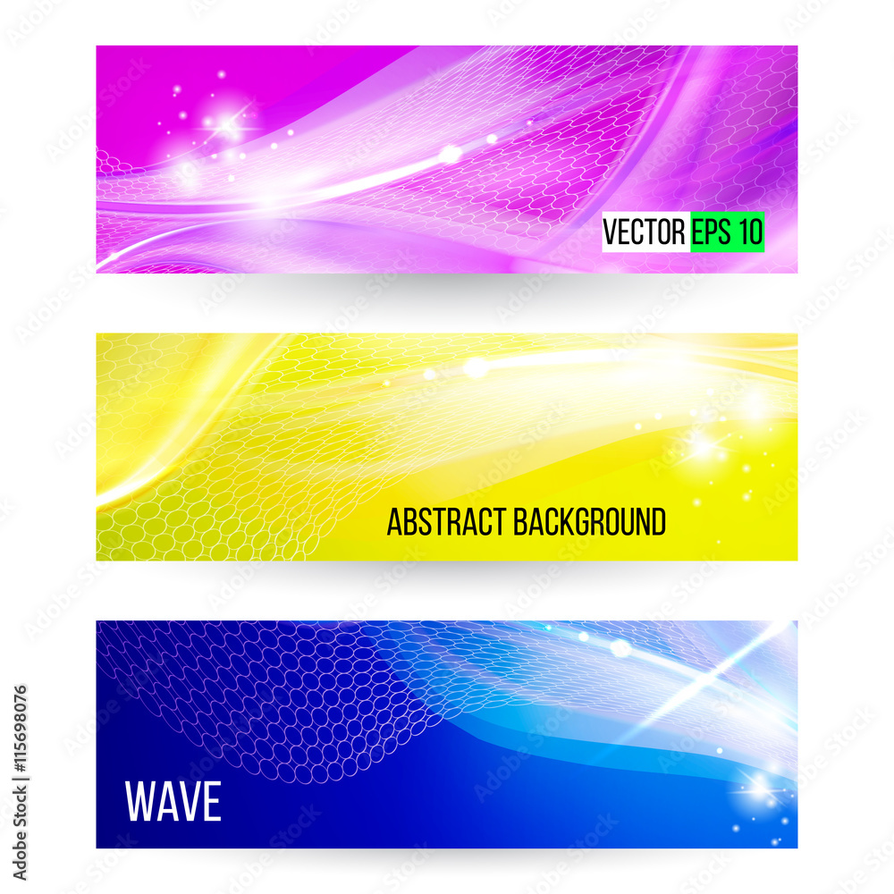 Vector brochure template design with futuristic elements. A4 poster