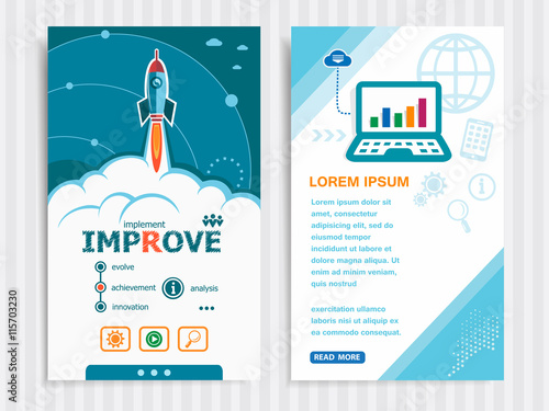 Project Improve concepts and Set of Banners.