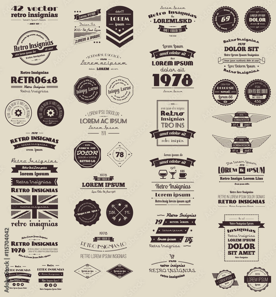 vector retro insignias, Banners and badges
You can easy edit, resize and recolor this product in Adobe Illustrator.
Vector objects are grouped and separated by layers.
Free font used. vector retro insignias, Banners and badges
You can easy edit, resize and recolor this product in Adobe Illustrator.
Vector objects are grouped and separated by layers.
Free font used.