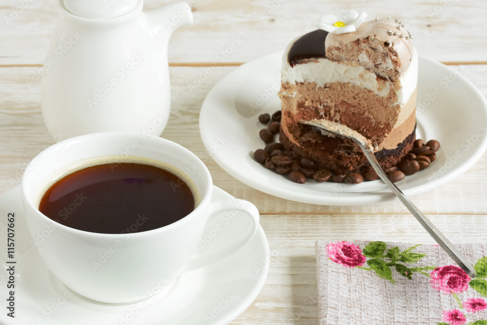round cake with chocolate round cake with chocolate