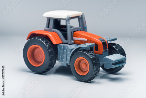 Children plastic toy tractor