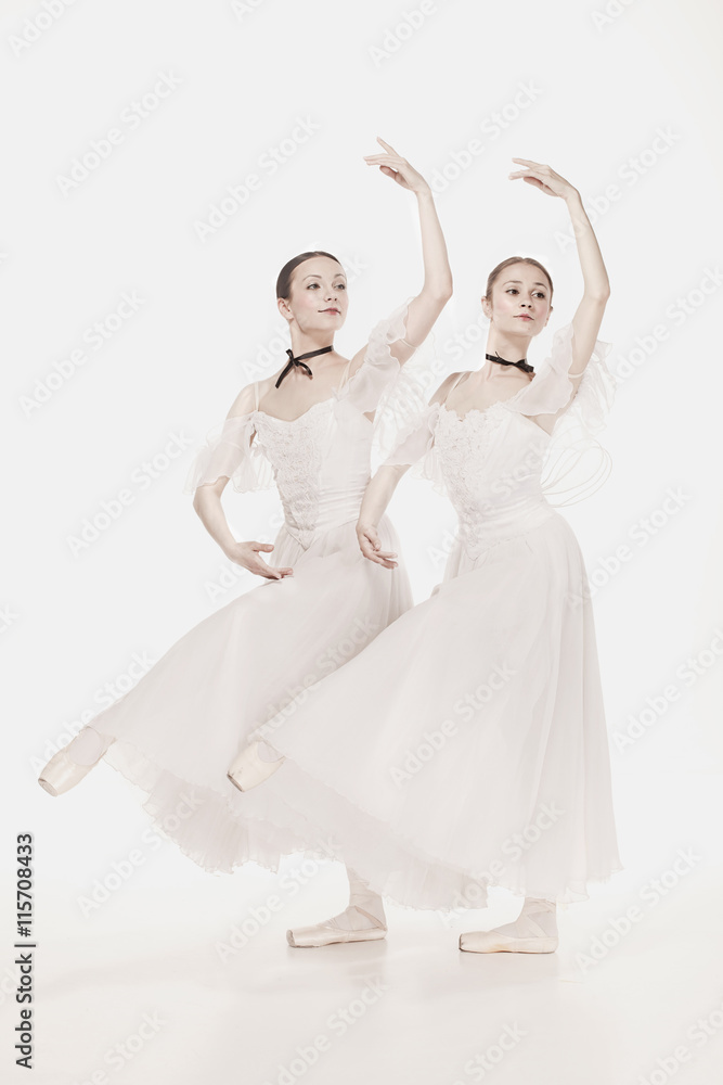 Romantic Beauty. Retro Style ballerinas Romantic Beauty. Retro Style ballerinas