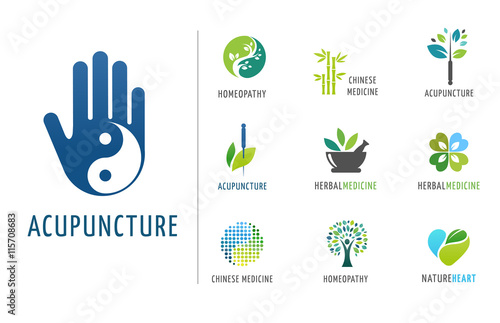 Alternative, Chinese medicine and wellness, yoga, zen concept