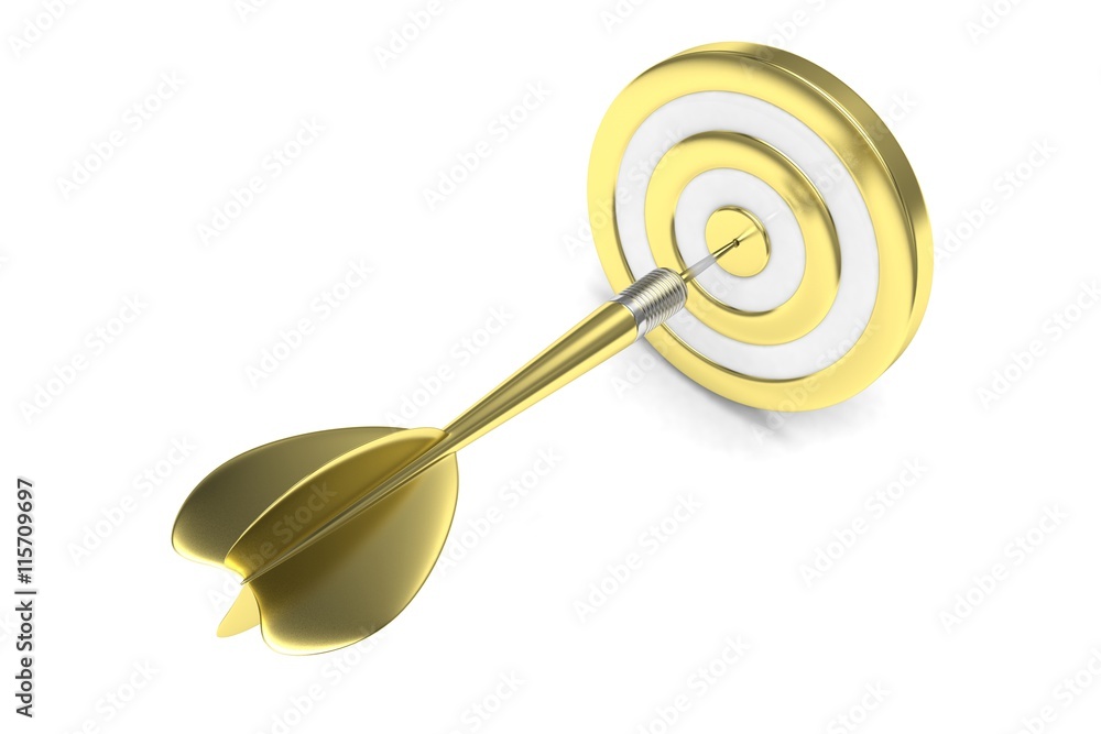 arrow darts in target. 3d rendering. arrow darts in target. 3d rendering.