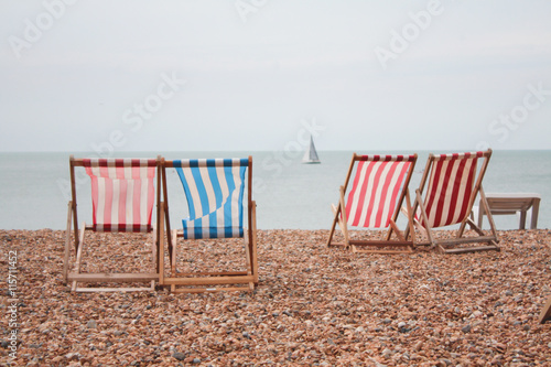 Beach Chairs © EyeMFlatBoard