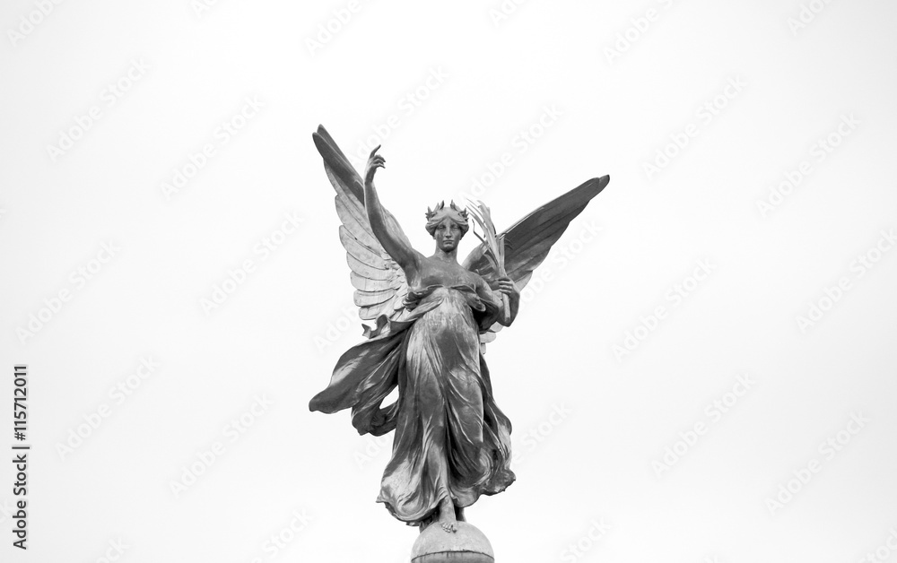 Victoria Memorial Statue (Detail) - obrazy, fototapety, plakaty 