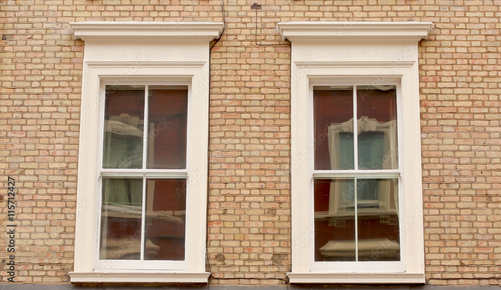 Pair of british window