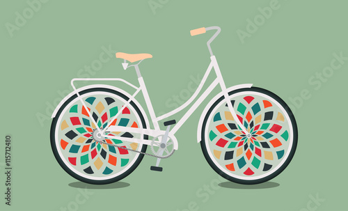 Ornamental bicycle
