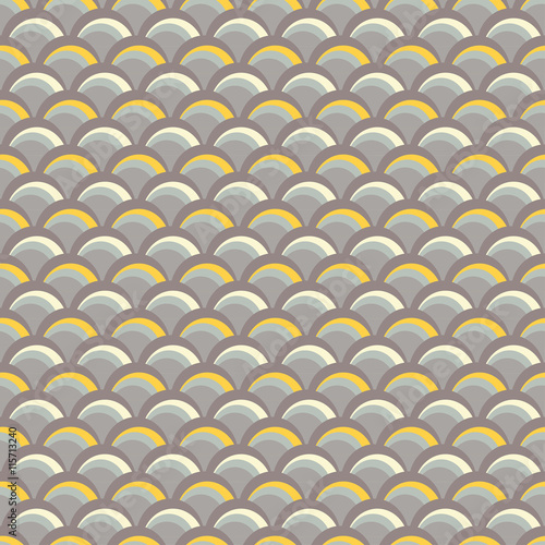 Ethnic boho seamless pattern with waves. Print. Repeating background. Cloth design, wallpaper.