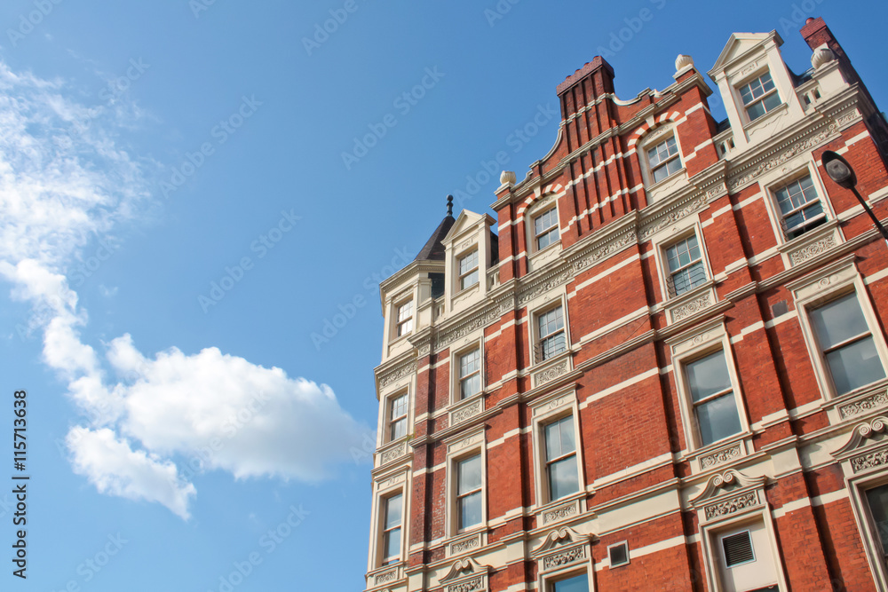London building in Victorian Architecture Style