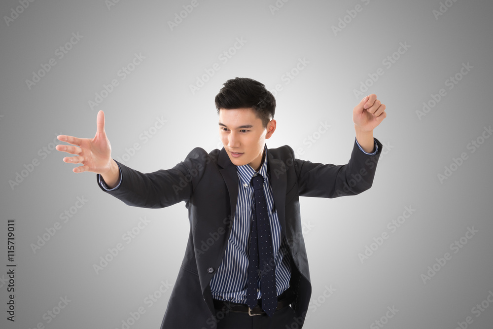 Business conductor man Business conductor man