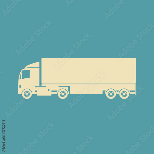 Truck vector icon
