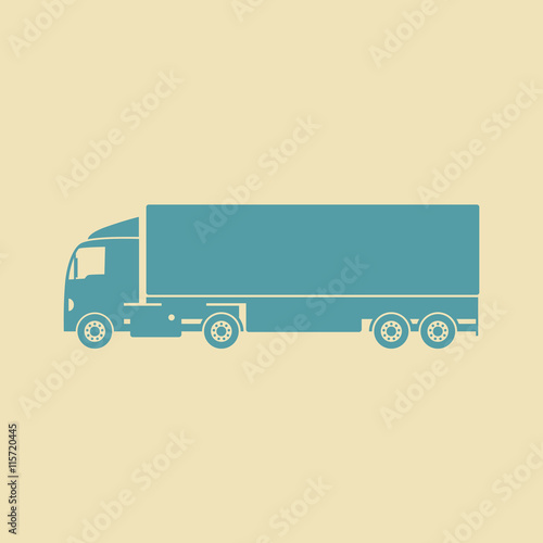 Truck vector icon