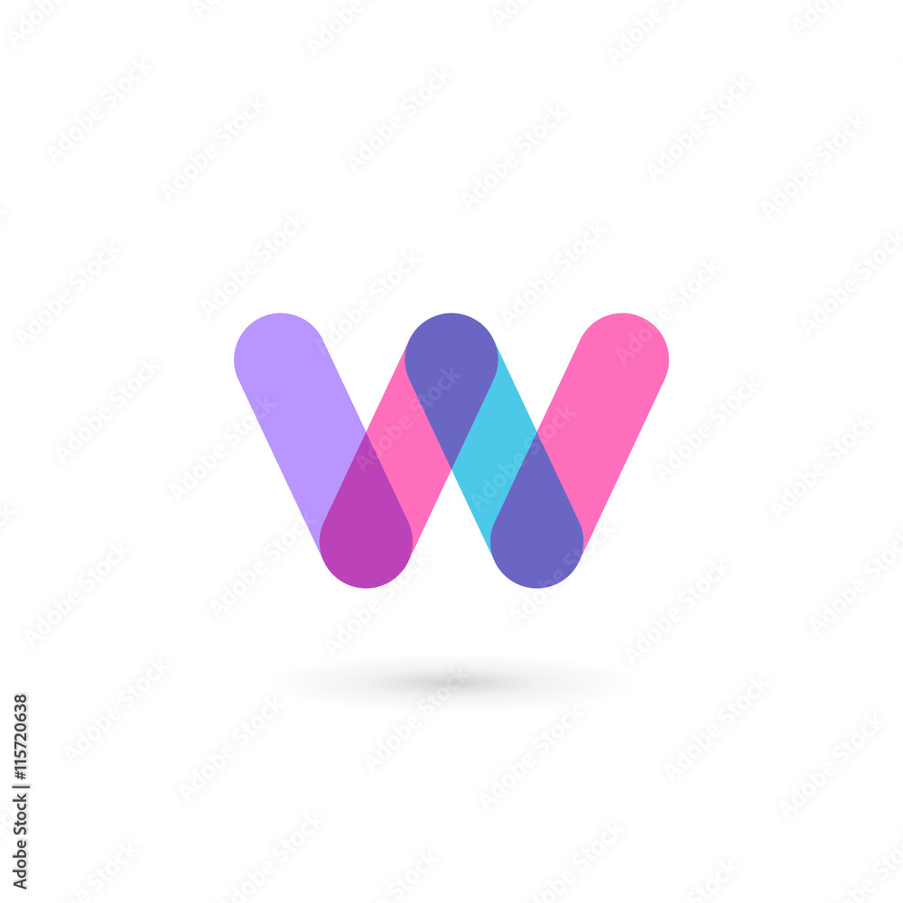 Letter W logo icon design template elements Letter W logo icon design template elements