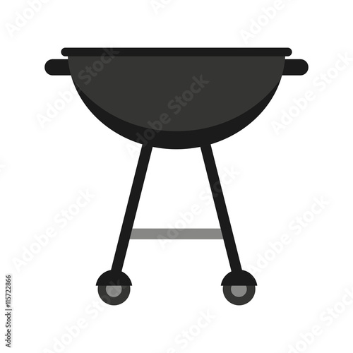 grill equipment isolated icon design