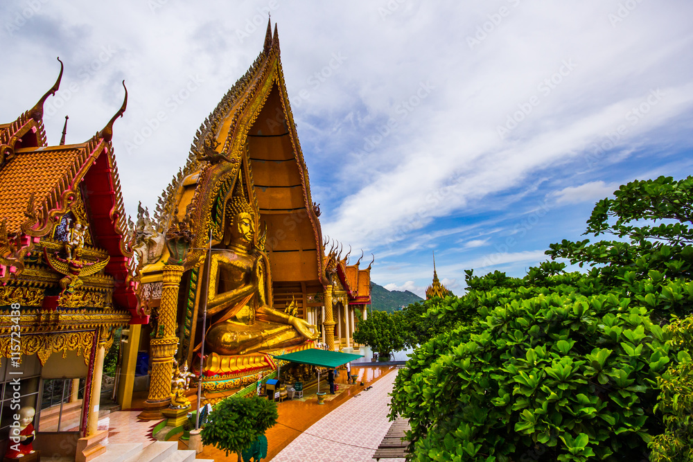 Fototapeta premium Wathumsua kanchanaburi Thailand