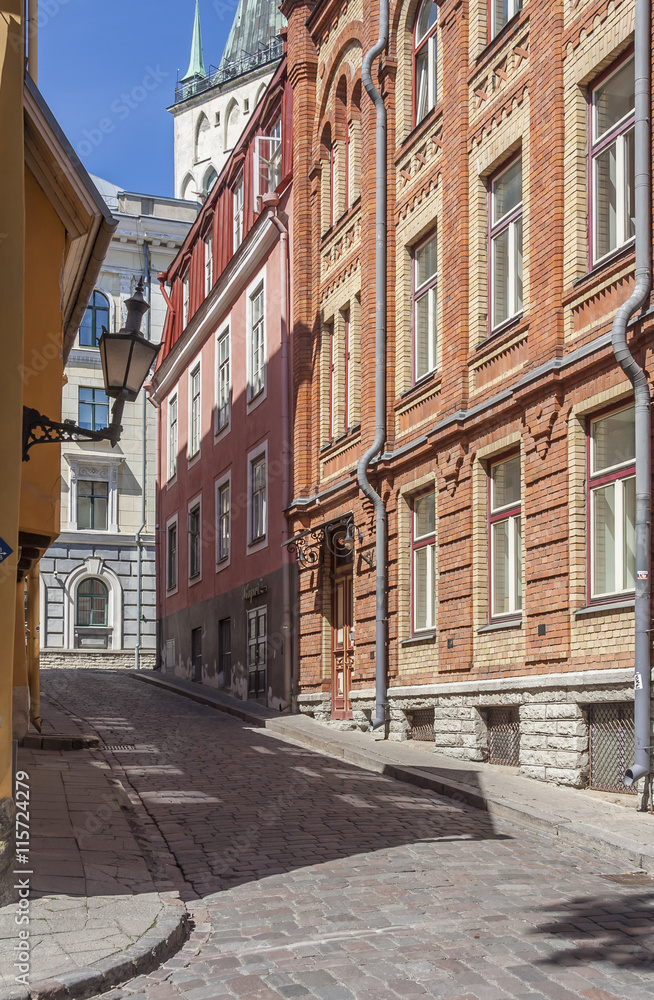 Street In Medieval Tallinn