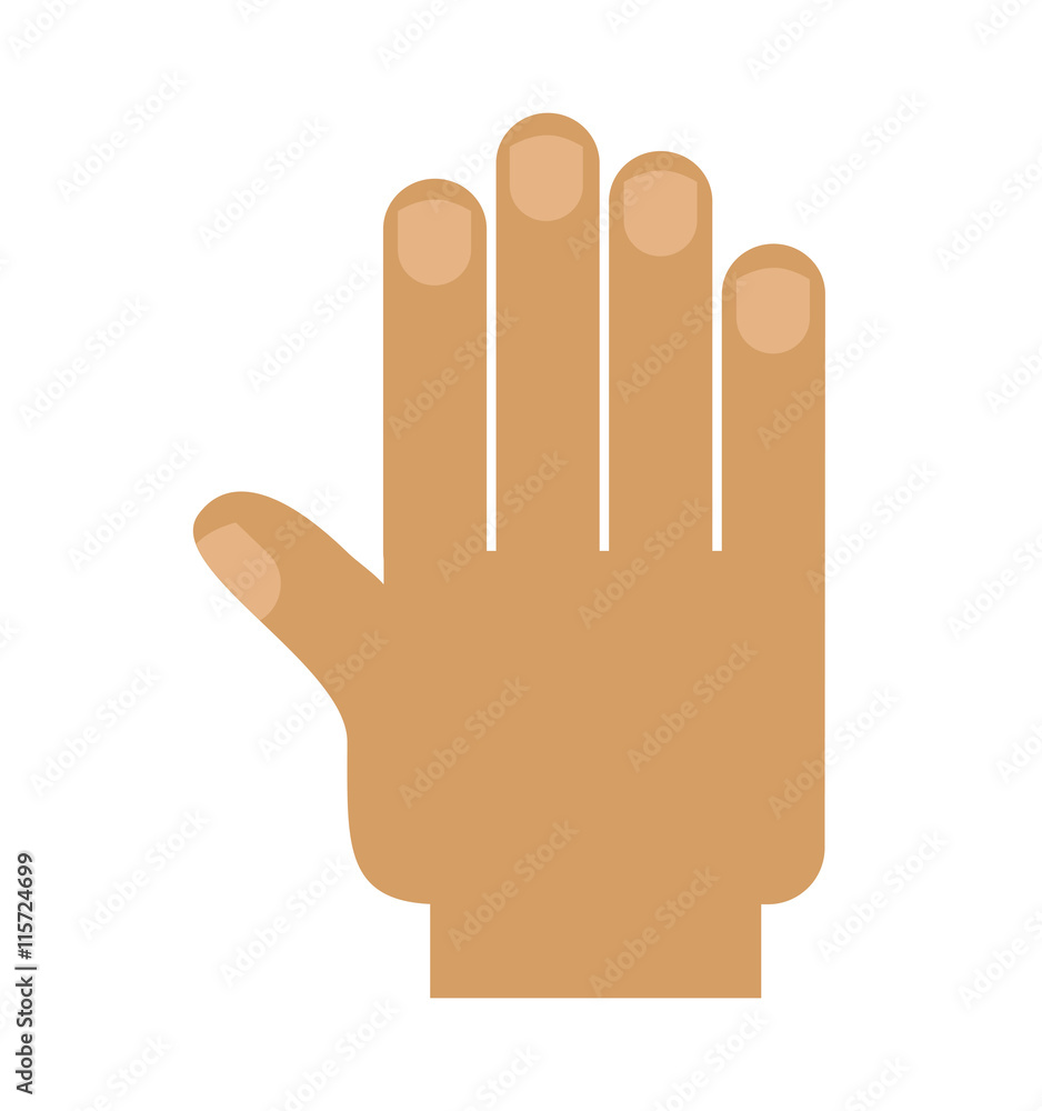 hand human isolated icon design hand human isolated icon design