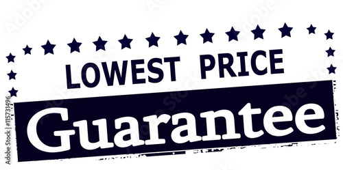 Lowest price guarantee