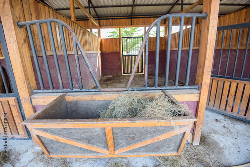 Fototapeta Naklejka Na Ścianę i Meble -  horse stable