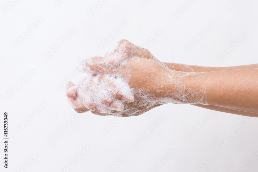 How to clean your hands.