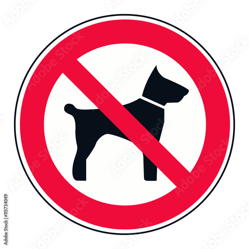 Verbot Tiere