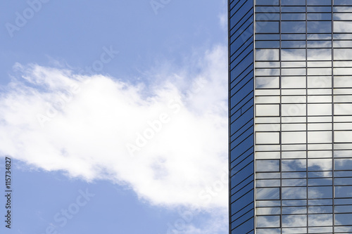 Sky and Window Reflection