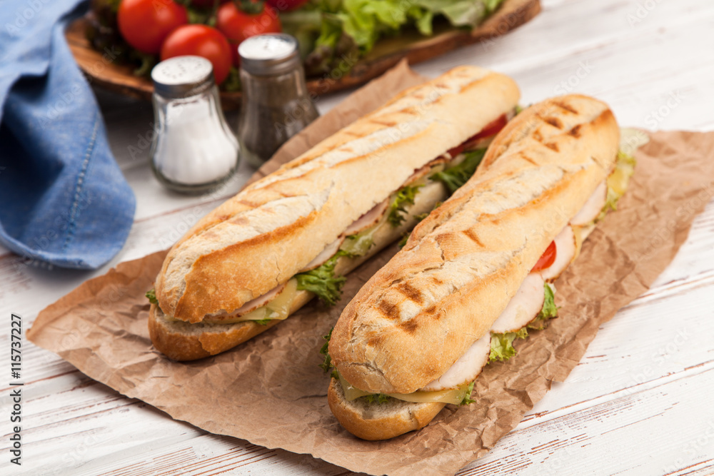Panini grilled sandwich Panini grilled sandwich