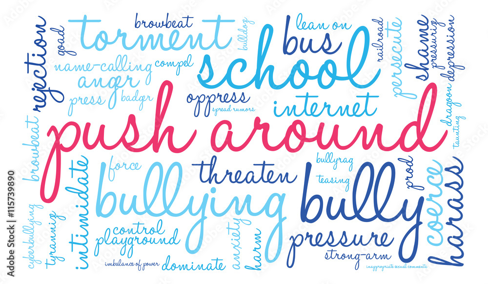 Push Around word cloud on a white background. Push Around word cloud on a white background.