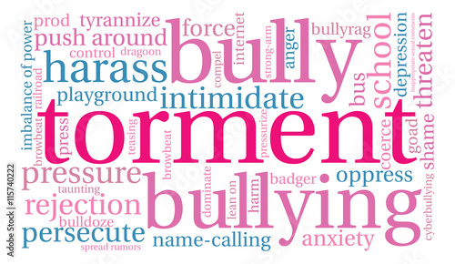 Torment word cloud on a white background. 